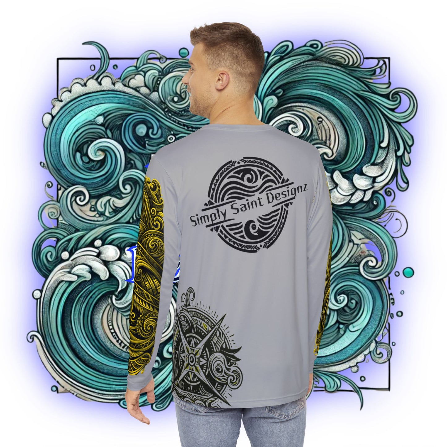 Polynesian Elegance – Unisex Tribal-Inspired T-Shirt – product image 4