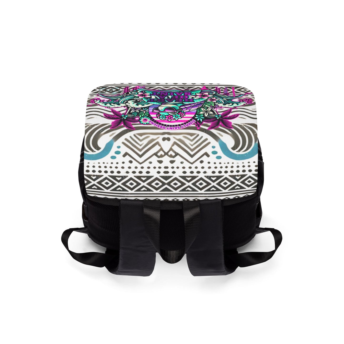 Heart of a Saint Unisex Casual Shoulder Backpack – product image 4