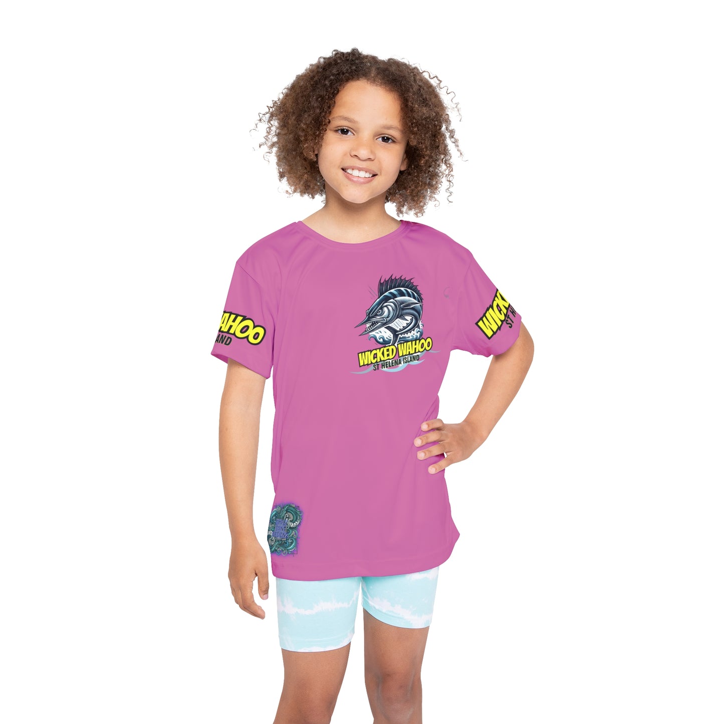 Kids Wicked Wahoo Sports Jersey - Red – product image 6