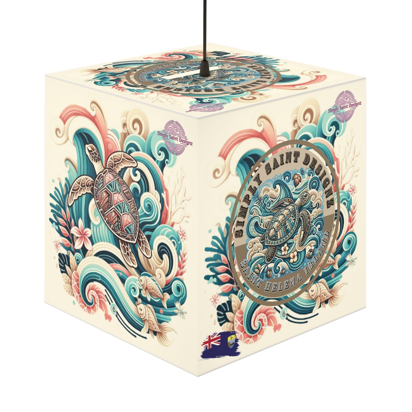 Turtle Tribe Light Cube Lamp – product image 6