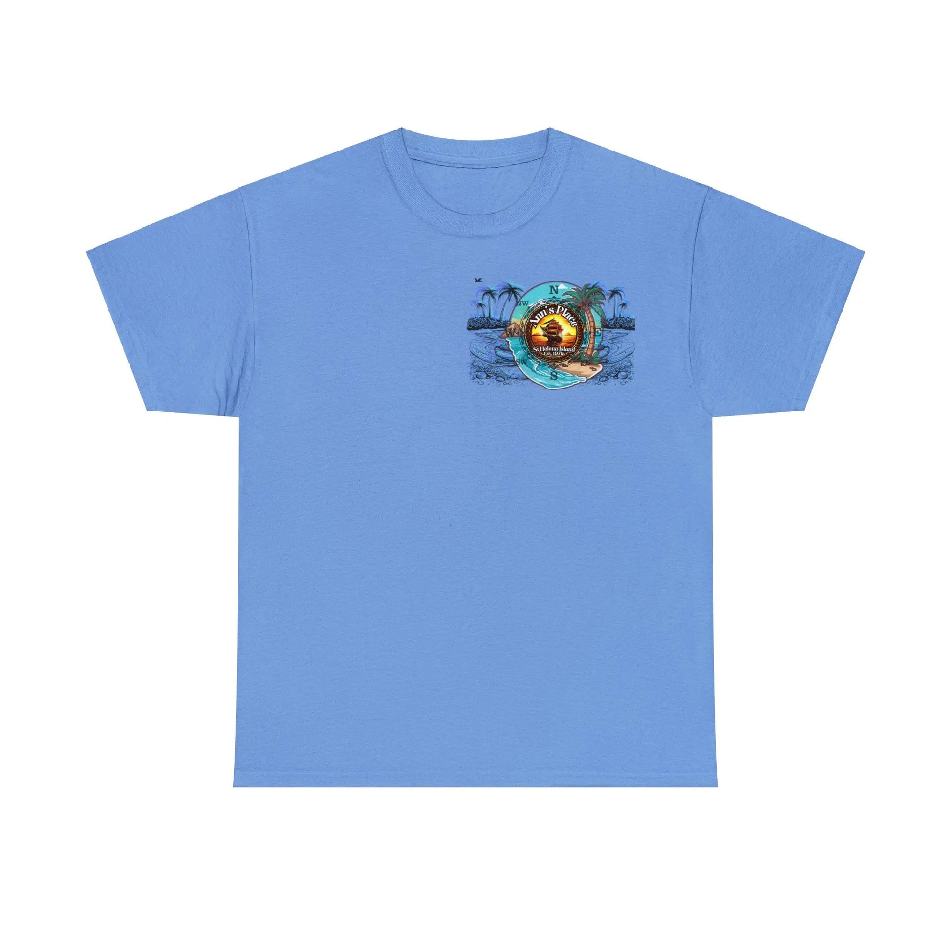 Ann's Place St Helena Isalnd Unisex Heavy Cotton Tee - Simply Saint Designz