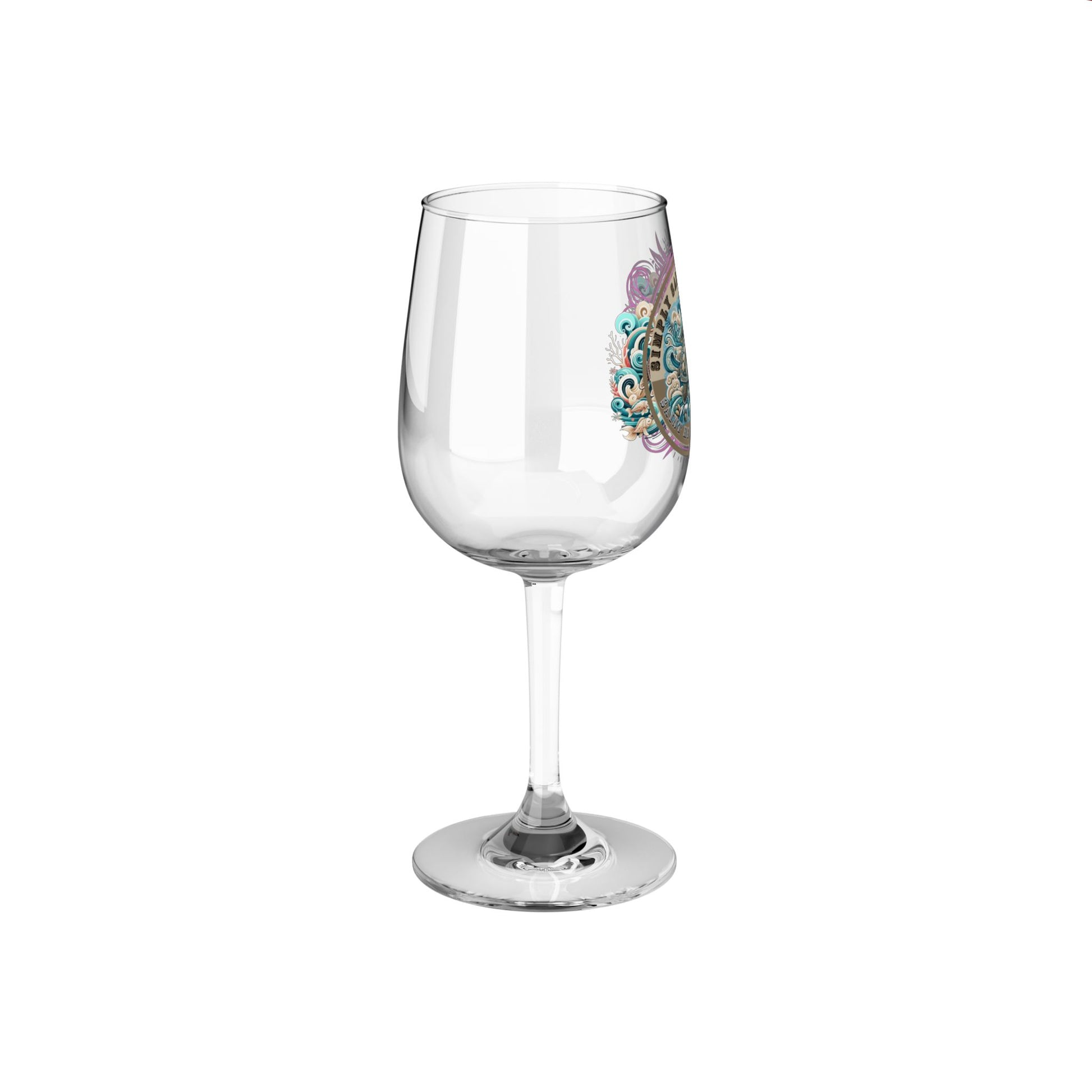 Simply Saint Designz Turtle Tribe Collection Wine Glass – product image 4