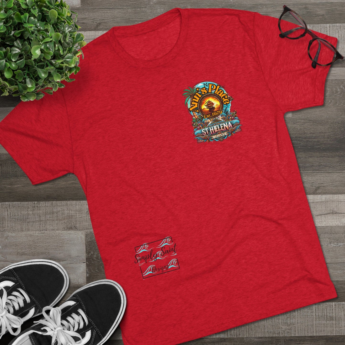 Unisex Tri-Blend Crew Tee Ann's Place – product image 20