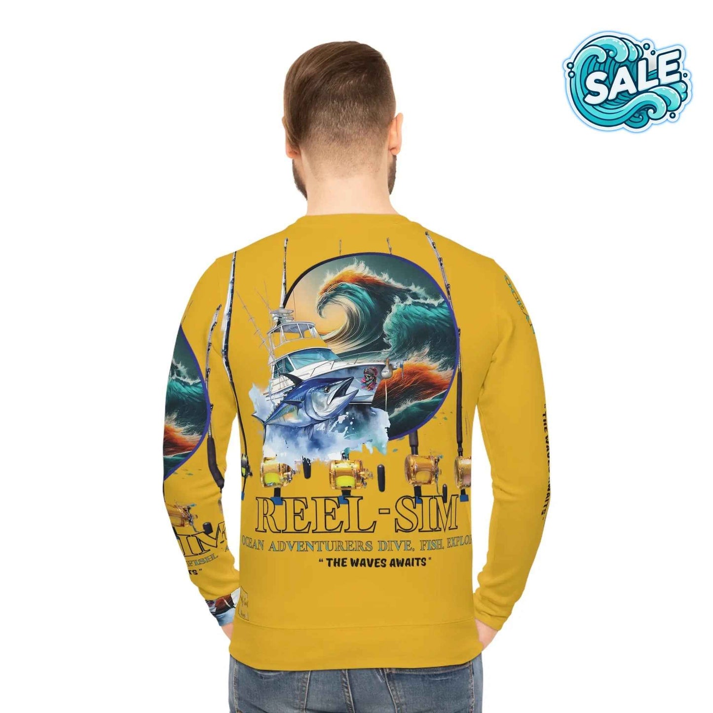 Reel SIm Fishing Apparel, Anglers Fashion, Outdoor Gear, Fisherman's Clothing, UV Clothing, Saint Helena Island ,Big Game Apparel, Gift