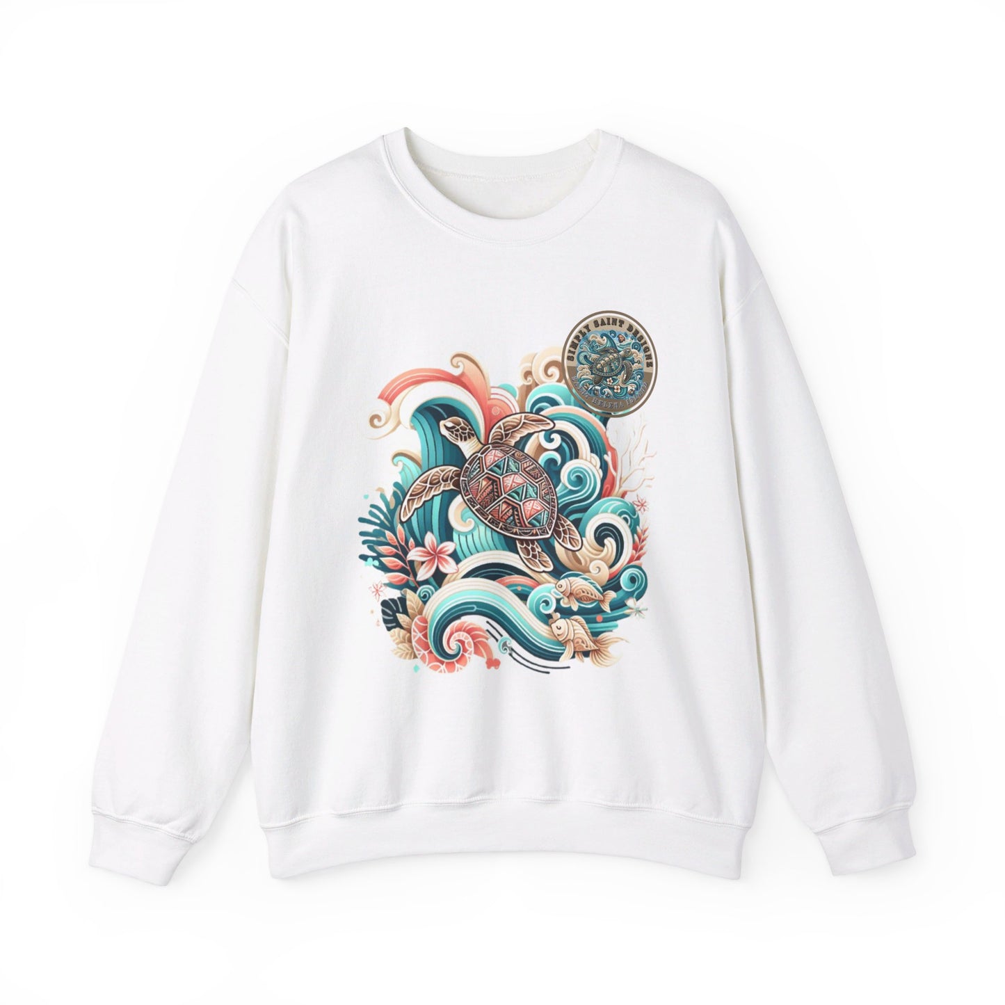 Turtle Tribe Comfort Crewneck Sweatshirt – product image 2