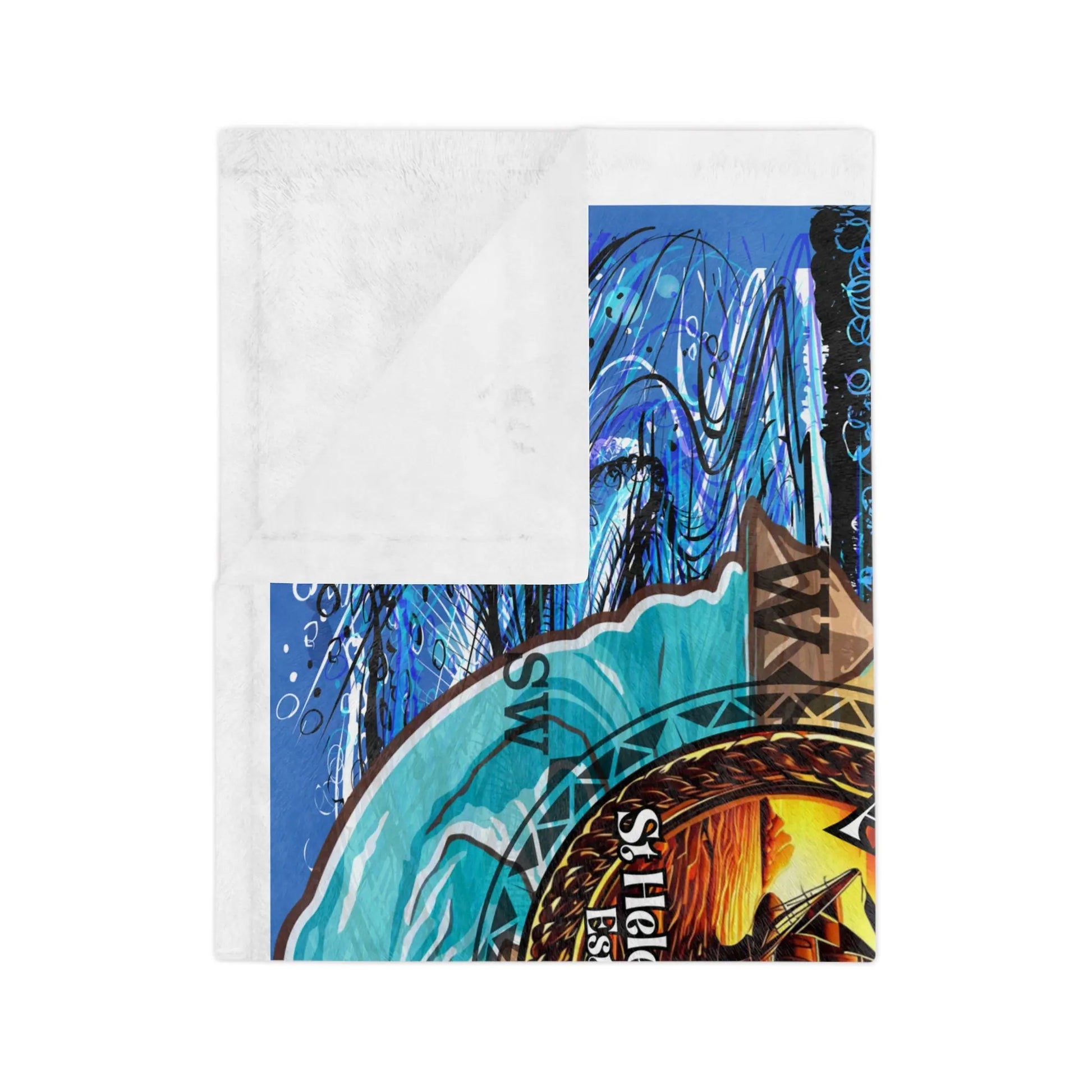 Velveteen Microfiber Blanket - Simply Saint Designz