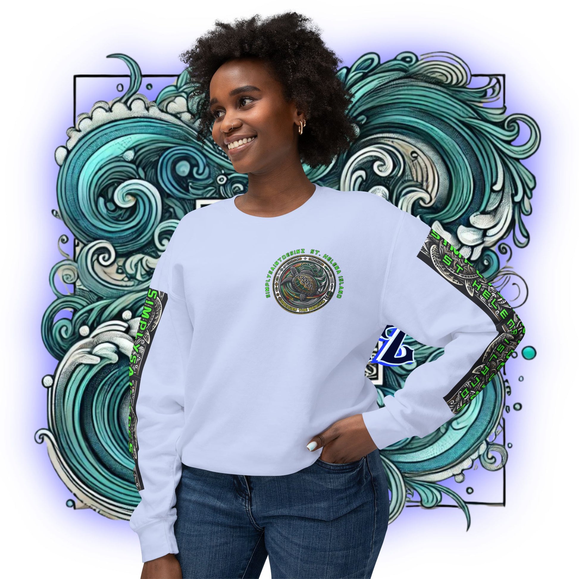 St. Helena Turtle Tribe Crewneck – product image 16