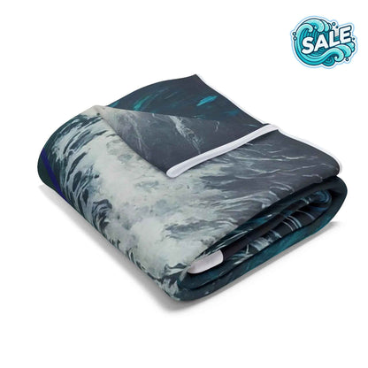 Outdoor-Inspired Fleece Blanket: Fishing Apparel, Angler's Fashion, Camo Gear, Women's Shirts & More