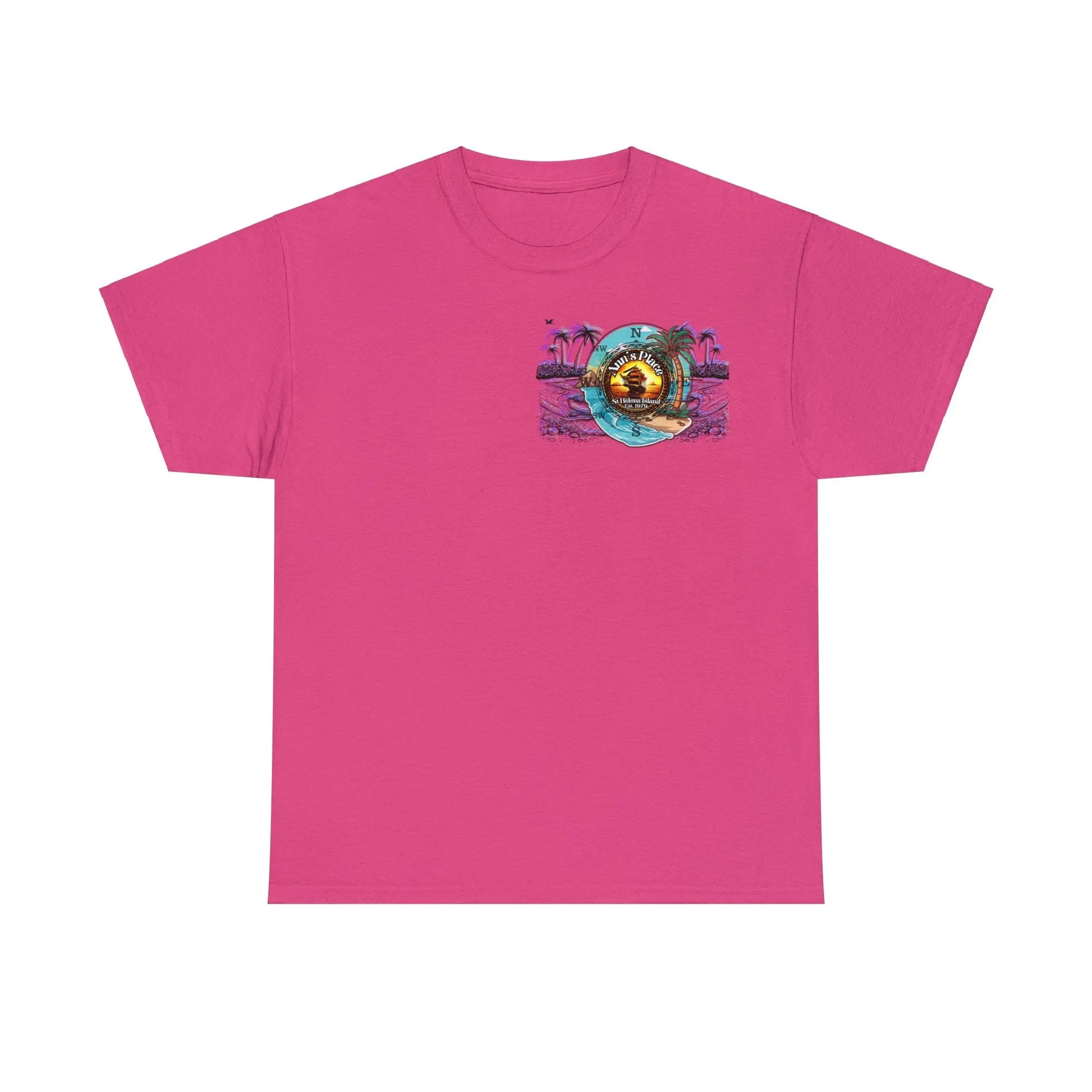 Ann's Place St Helena Isalnd Unisex Heavy Cotton Tee - Simply Saint Designz