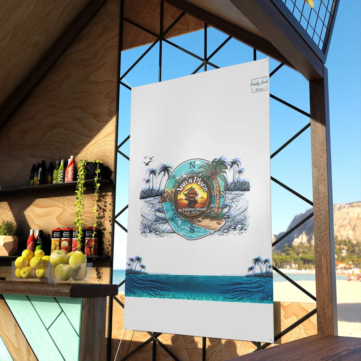 Anns place Matte Banner - Simply Saint Designz