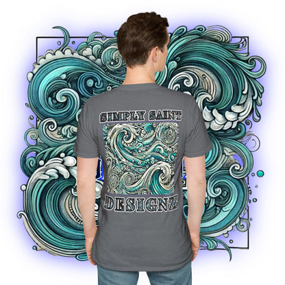 Tidal Harmony Tribal Elegance Tee