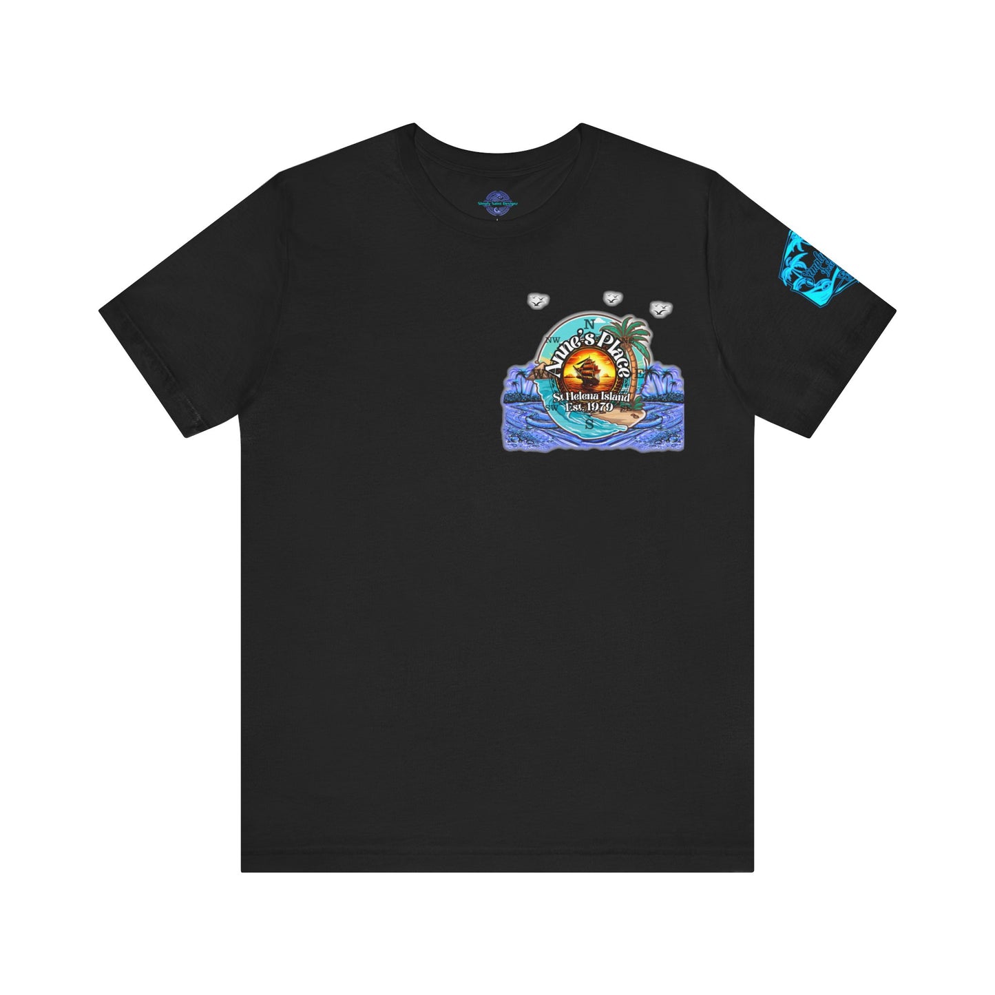 Coastal Vibes Unisex Tee - Anne's Place St Helena – product image 2