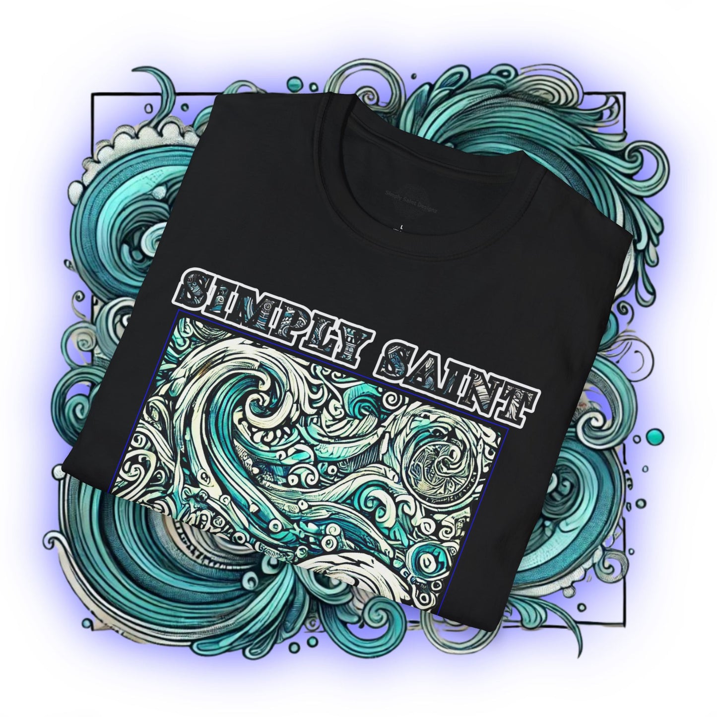 Tidal Harmony Tribal Elegance Tee – product image 10