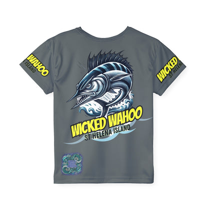 Kids Wicked Wahoo Sports Jersey - Blue – product image 2