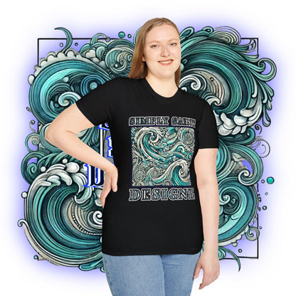 Tidal Harmony Tribal Elegance Tee – product image 11