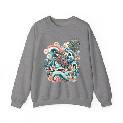 Turtle Tribe Comfort Crewneck Sweatshirt – product image 3
