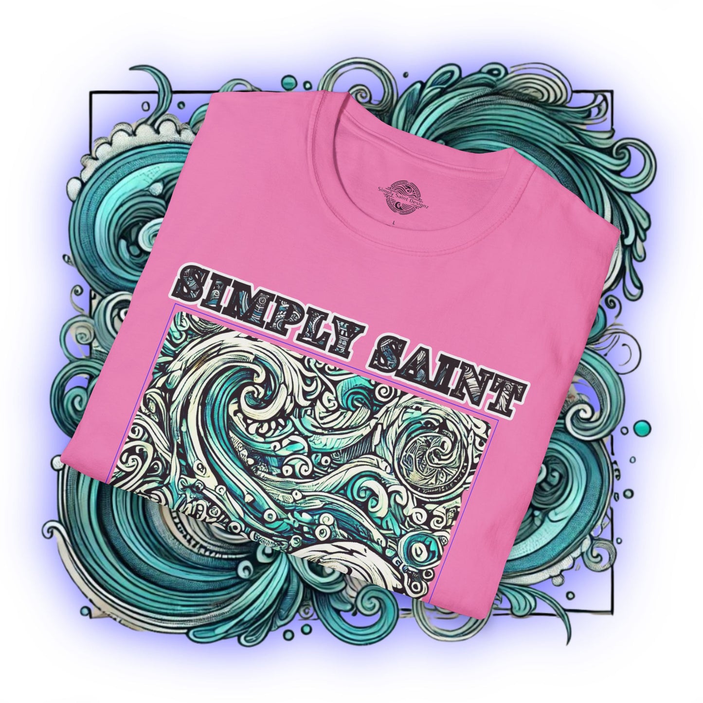 Tidal Harmony Tribal Elegance Tee
