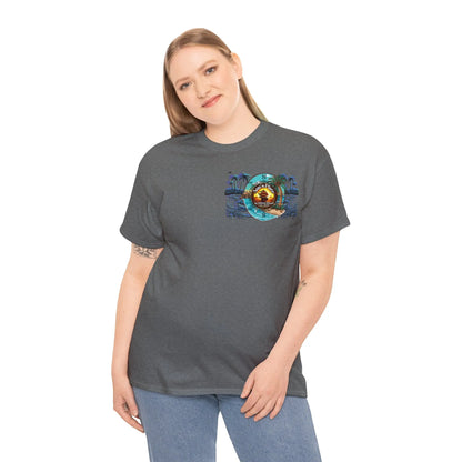 Ann's Place St Helena Isalnd Unisex Heavy Cotton Tee - Simply Saint Designz
