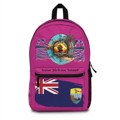 Anns Place Saint Helena Island Backpack (Pink) - Simply Saint Designz
