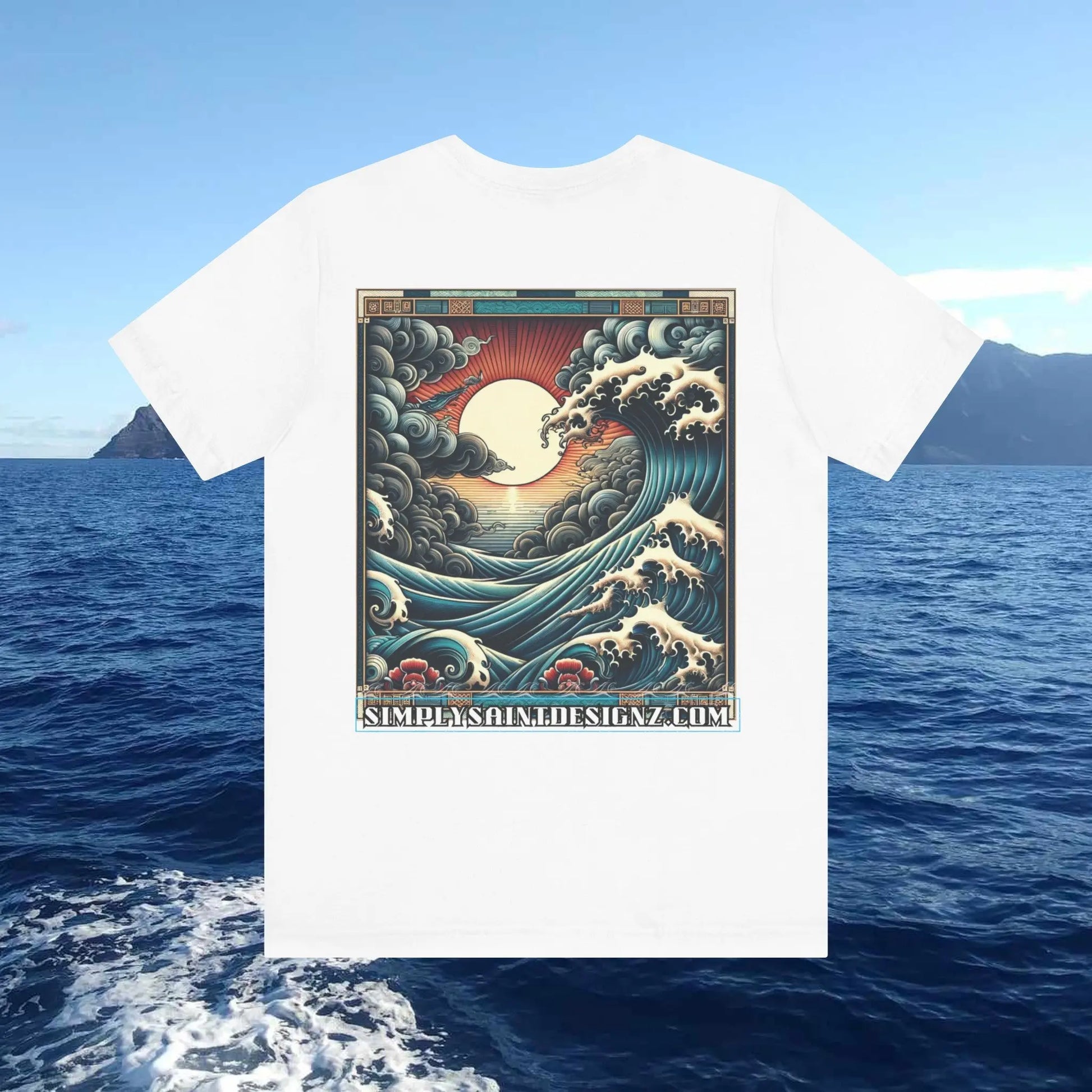 Sunset Surf Tee - Simply Saint Designz