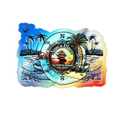 Anns place Holographic Die-cut Stickers - Simply Saint Designz