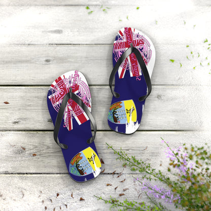 Simply Saint Designz Turtle Tribe Collection Flip Flops – product image 13