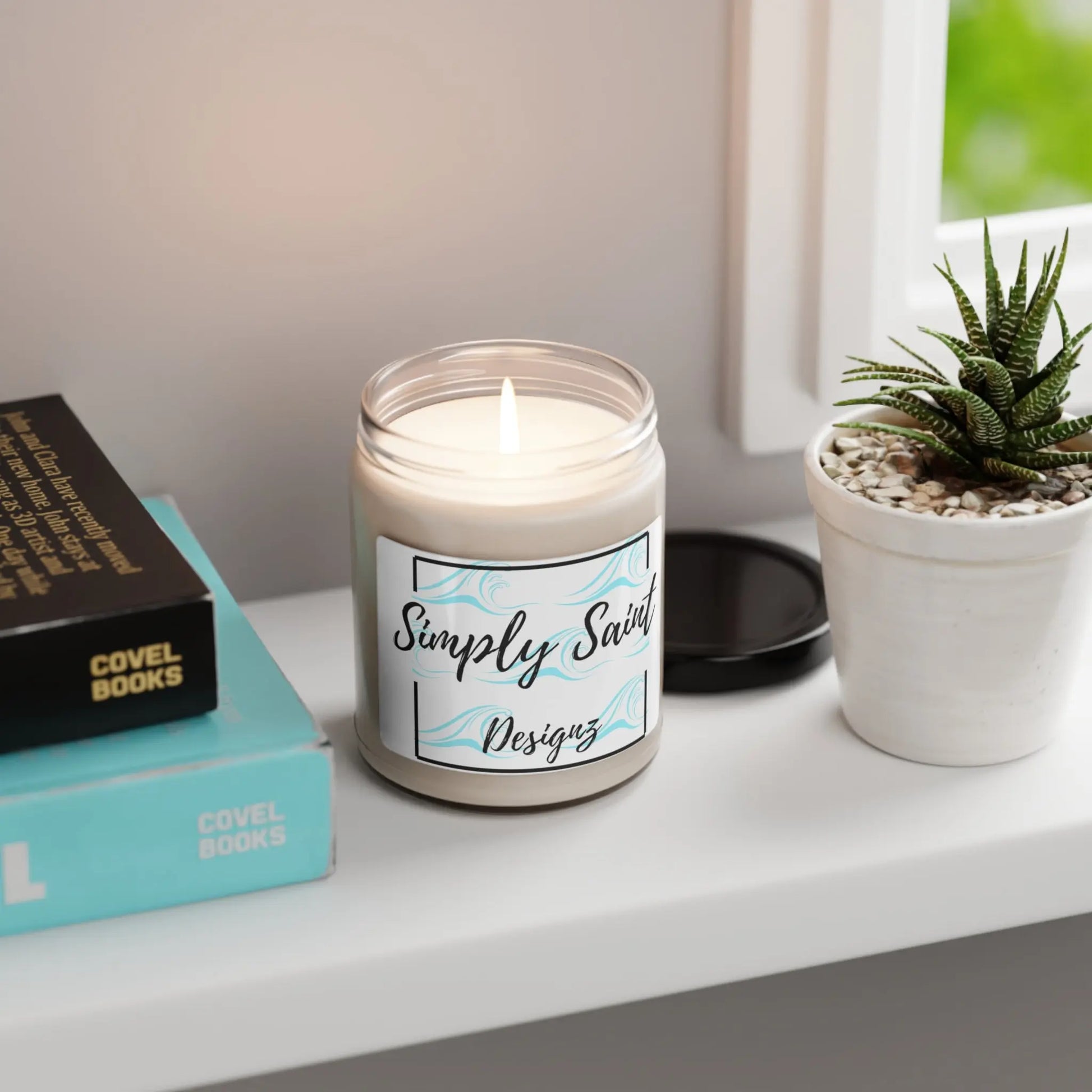Simply Saint Designz Scented Soy Candle, 9oz - Simply Saint Designz