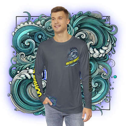 Wicked Wahoo Performance Long Sleeve - Green – product image 3