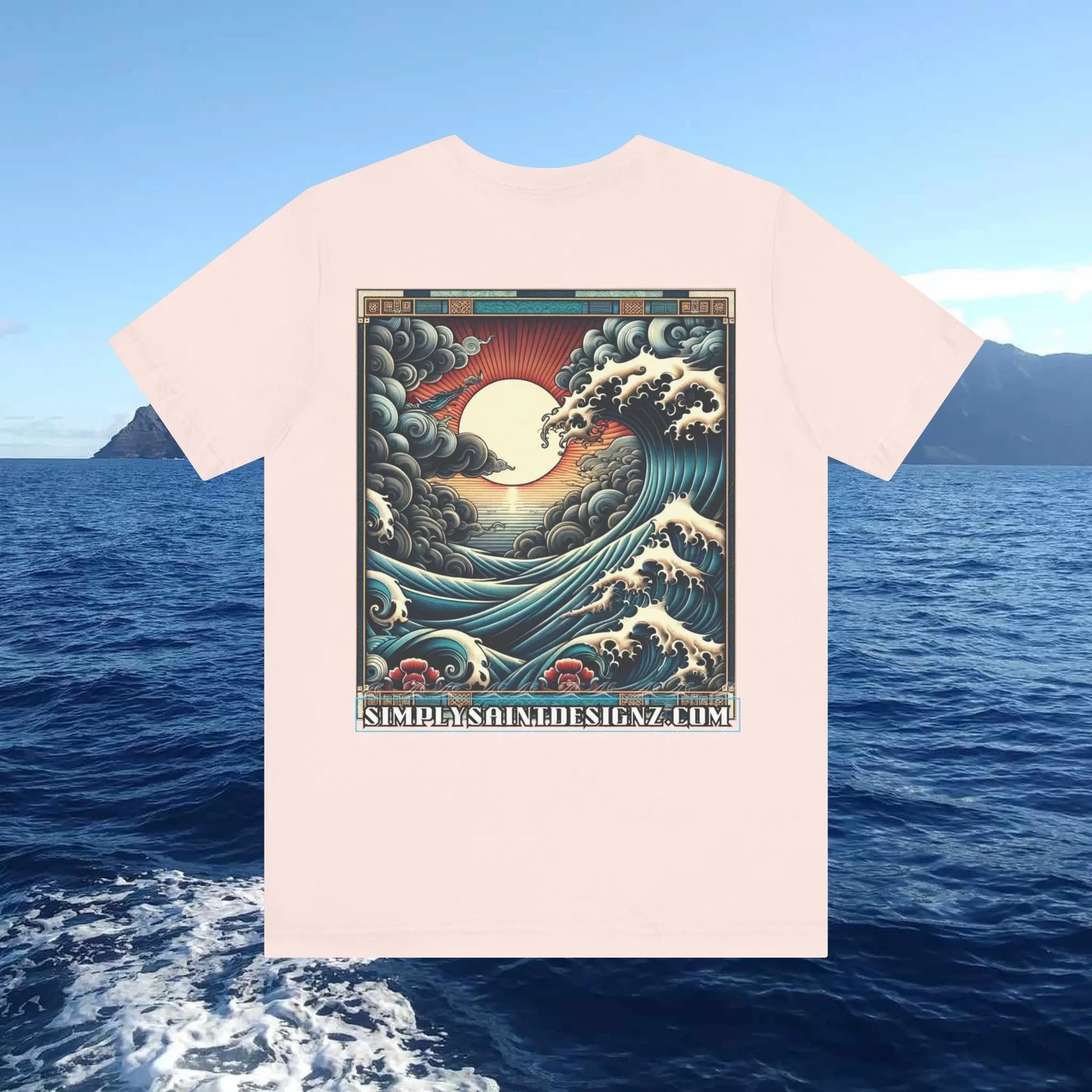 Sunset Surf Tee - Simply Saint Designz
