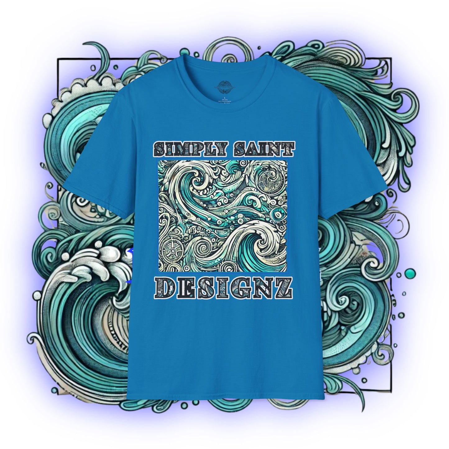 Tidal Harmony Tribal Elegance Tee – product image 5