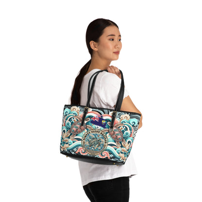Simply Saint Designz Turtle Tribe Collection Leather Bag – product image 8