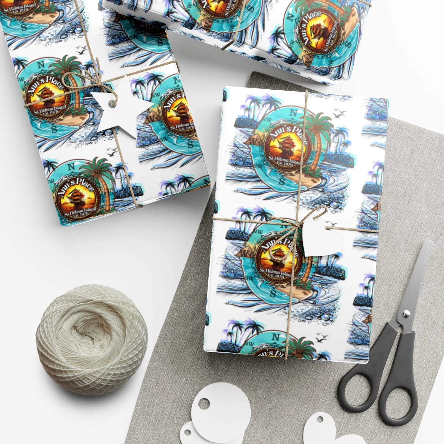 Anns Place Gift Wrap Papers - Simply Saint Designz