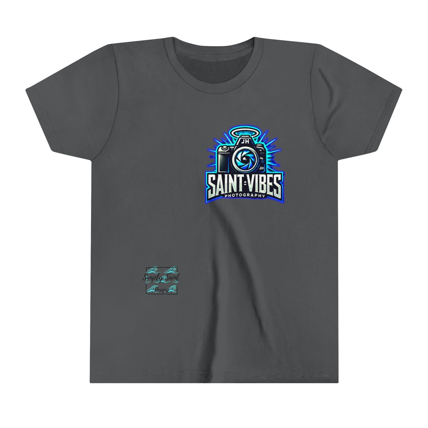 Saint Vibes Photography Youth Tee – product image 3