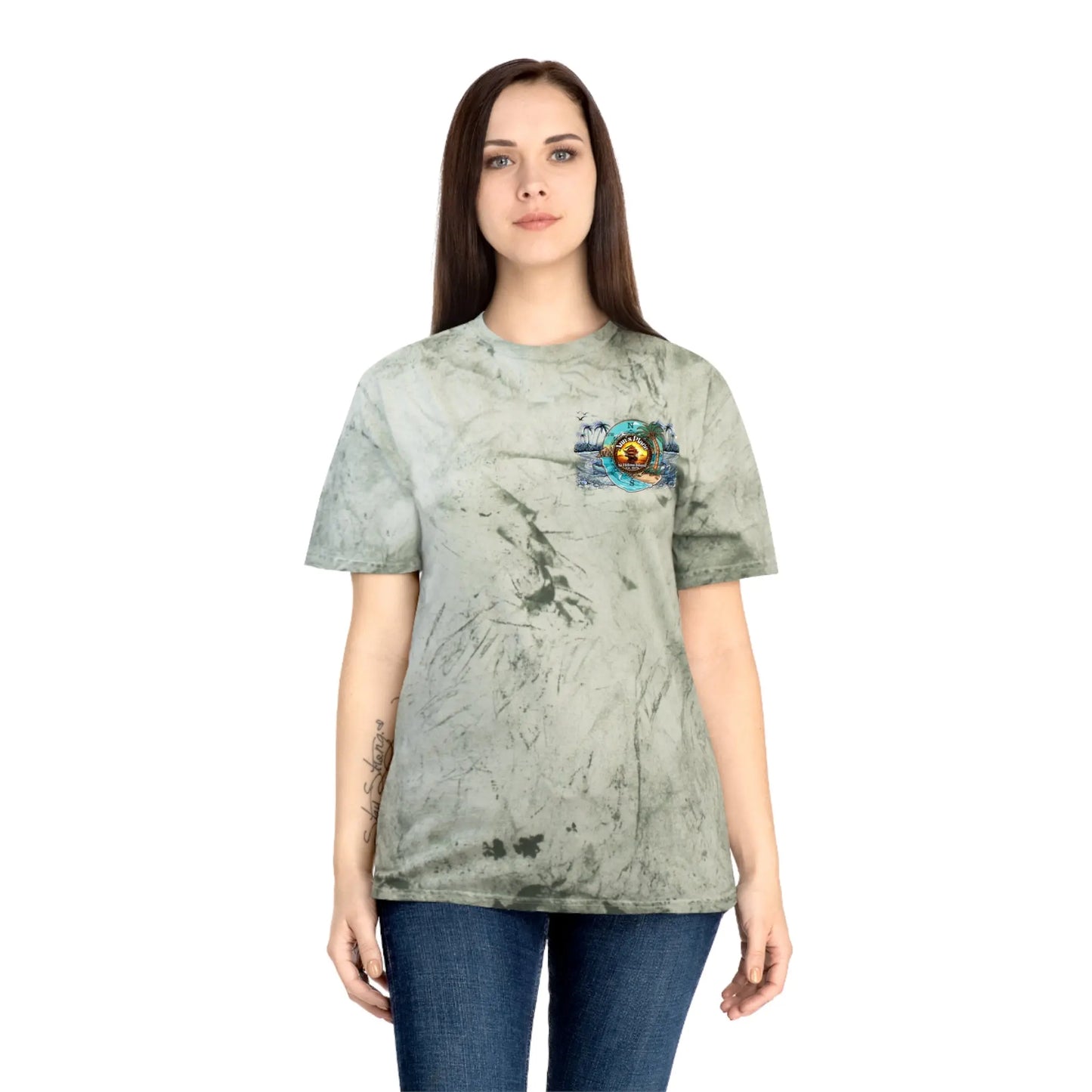 Ann's Place Unisex Color Blast T-Shirt - Simply Saint Designz