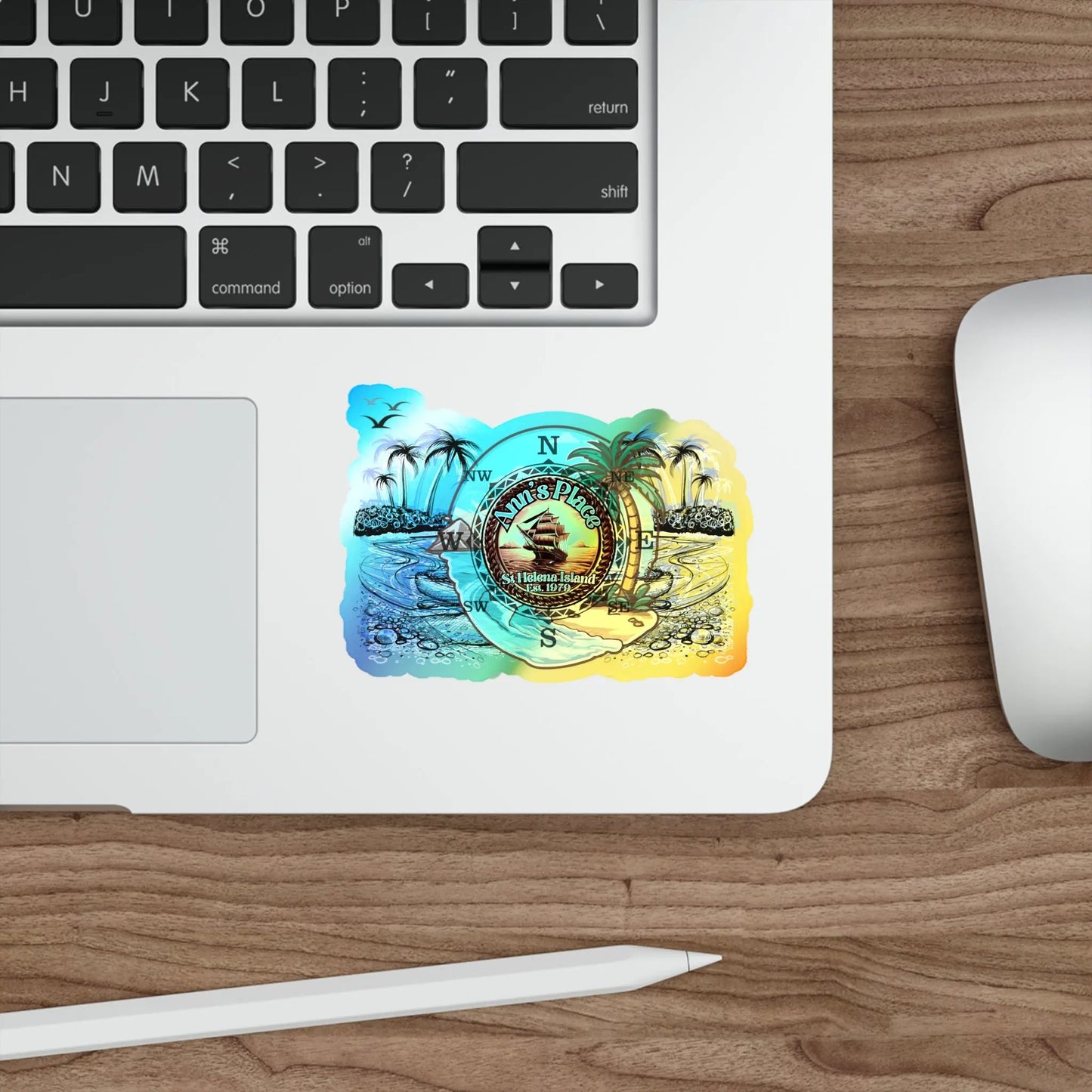 Anns place Holographic Die-cut Stickers - Simply Saint Designz