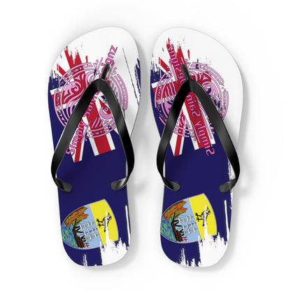 Simply Saint Designz Turtle Tribe Collection Flip Flops – product image 4