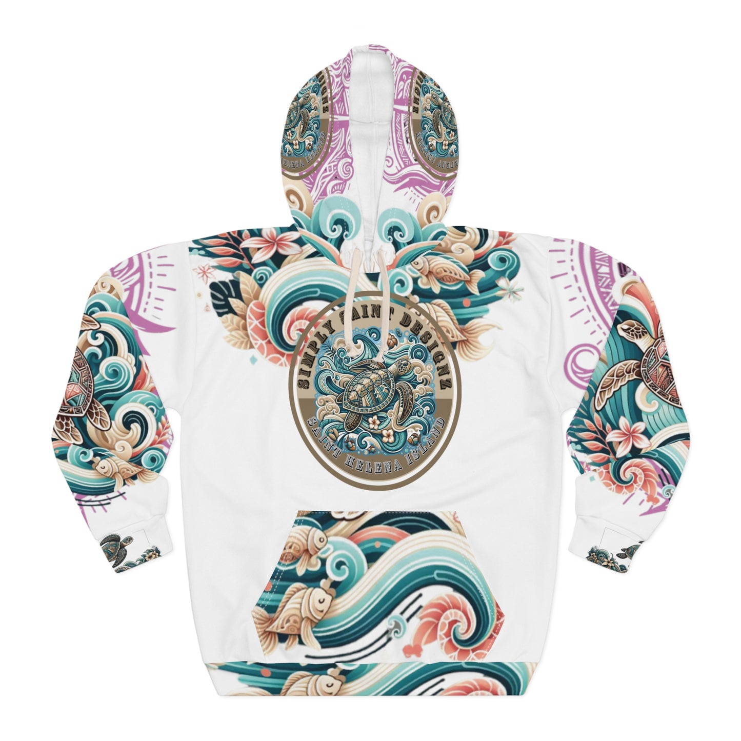 Turtle Tribe Adult Pullover Hoodie