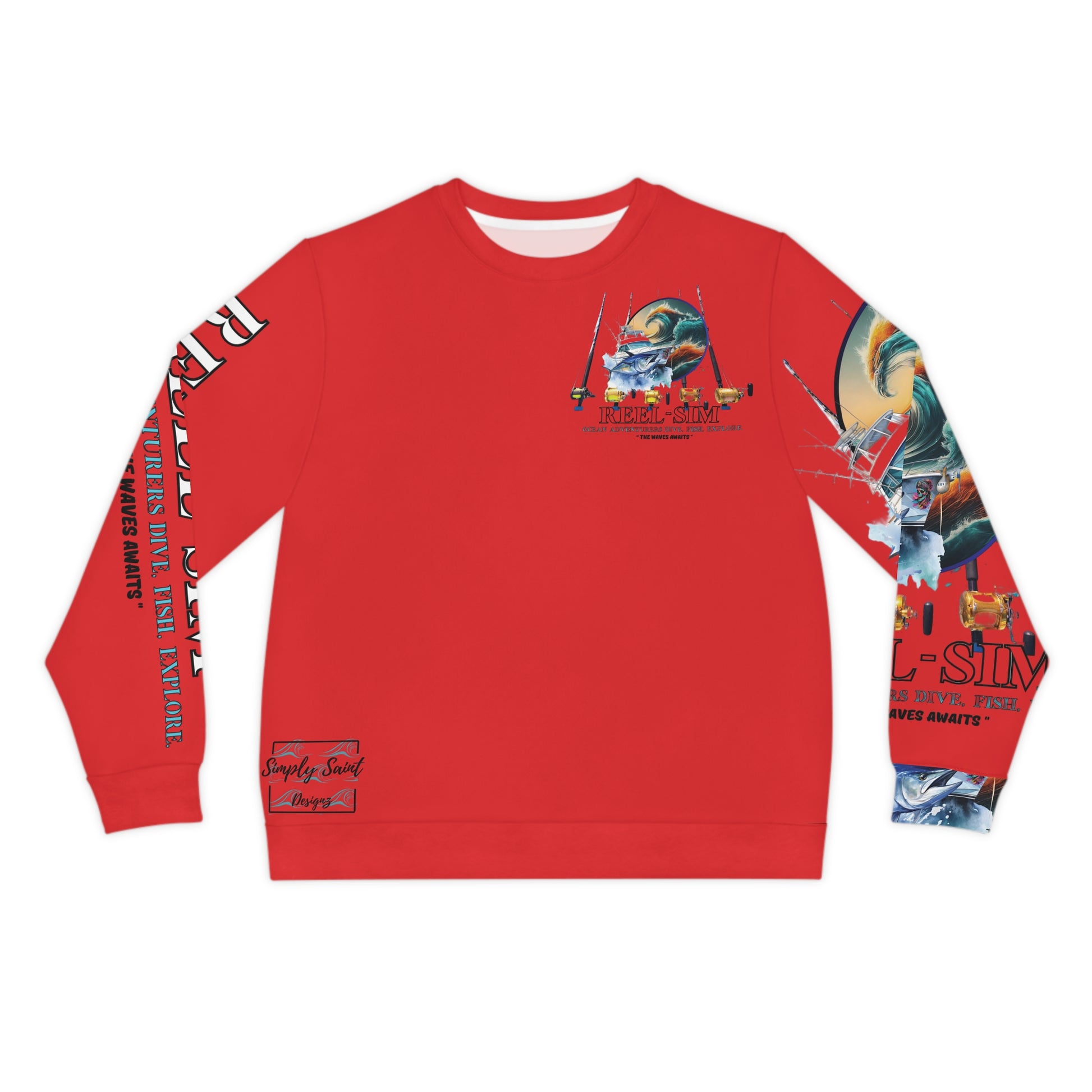 Reel Sim Men's Lightweight Sweatshirt
