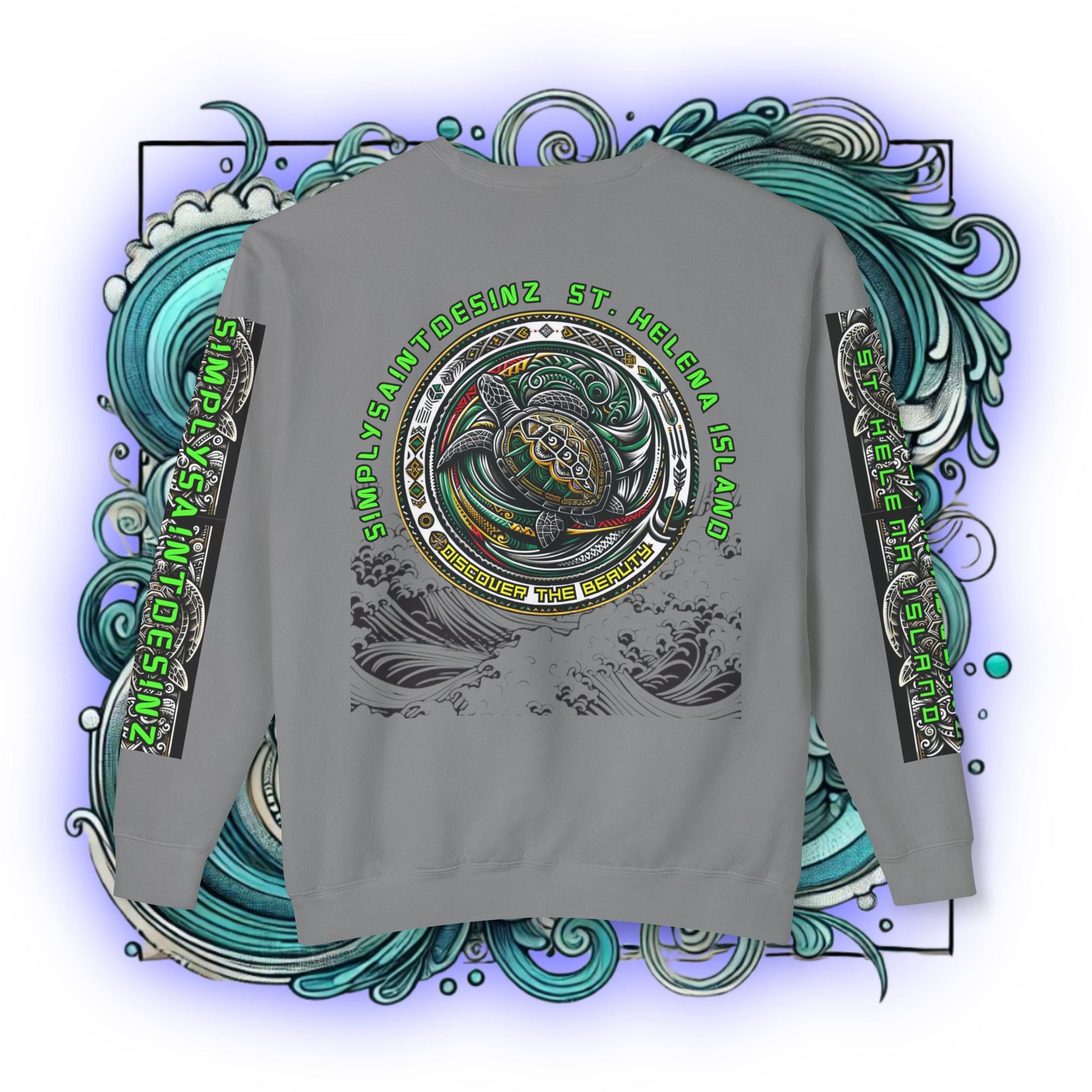 St. Helena Turtle Tribe Crewneck – product image 6