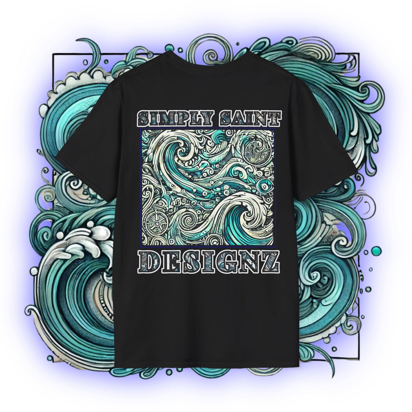 Tidal Harmony Tribal Elegance Tee – product image 8