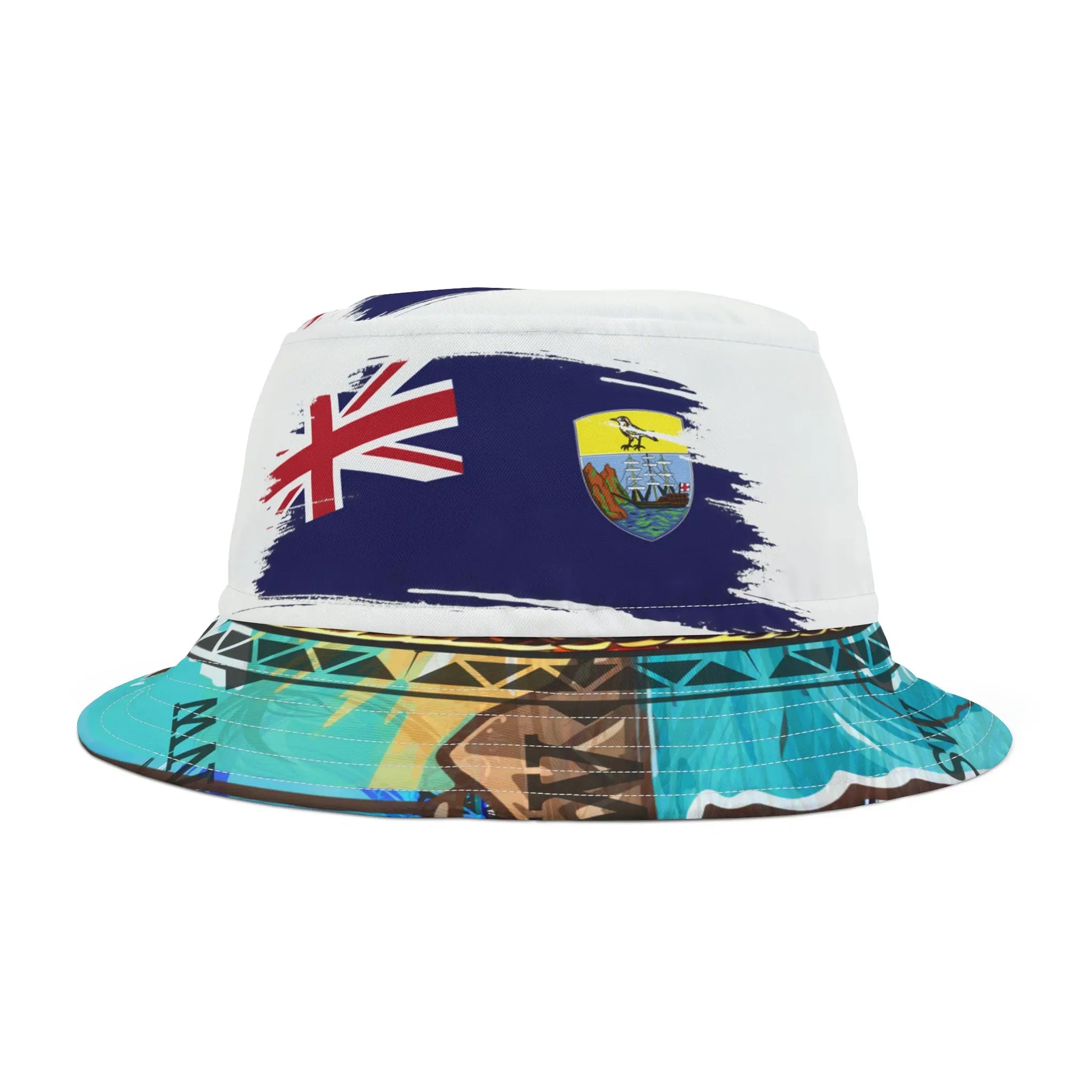St Helena Island Bucket Hat (AOP) - Simply Saint Designz