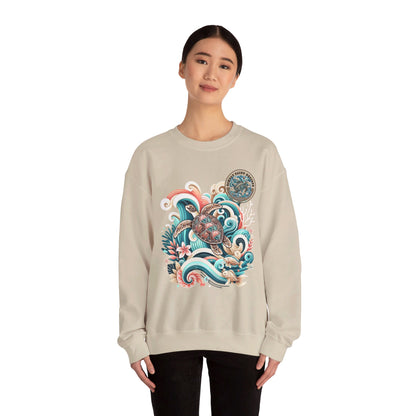 Turtle Tribe Comfort Crewneck Sweatshirt – product image 6