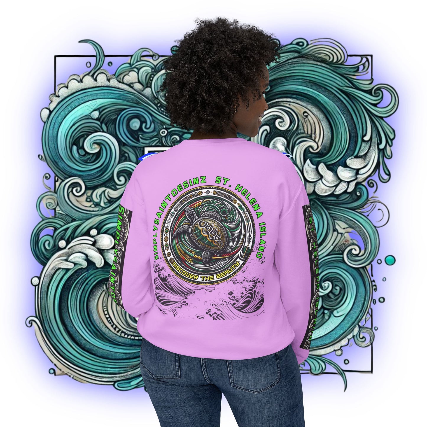 St. Helena Turtle Tribe Crewneck – product image 20
