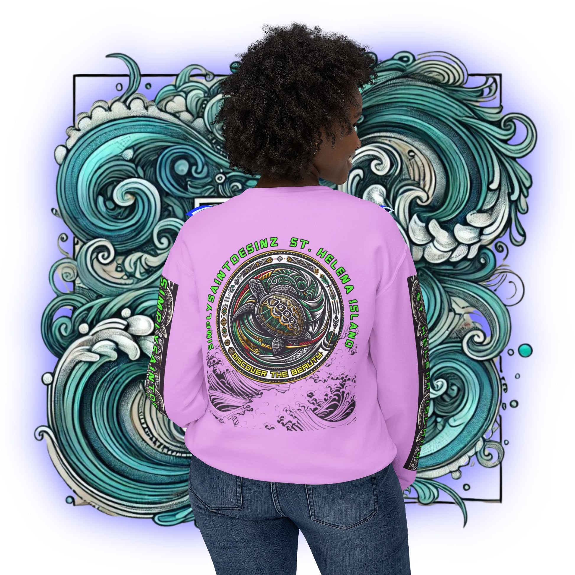 St. Helena Turtle Tribe Crewneck – product image 20