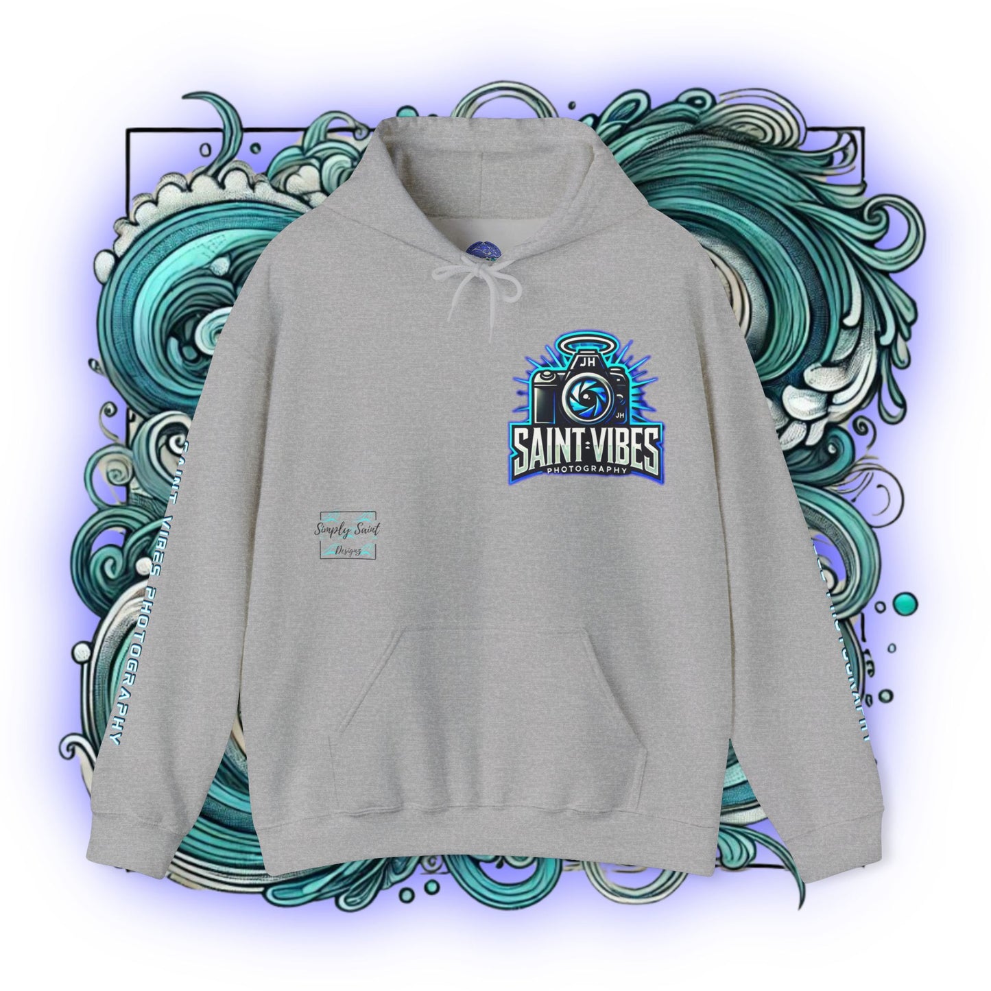 Saint Vibes Photography Heavy Blend Hoodie – product image 2