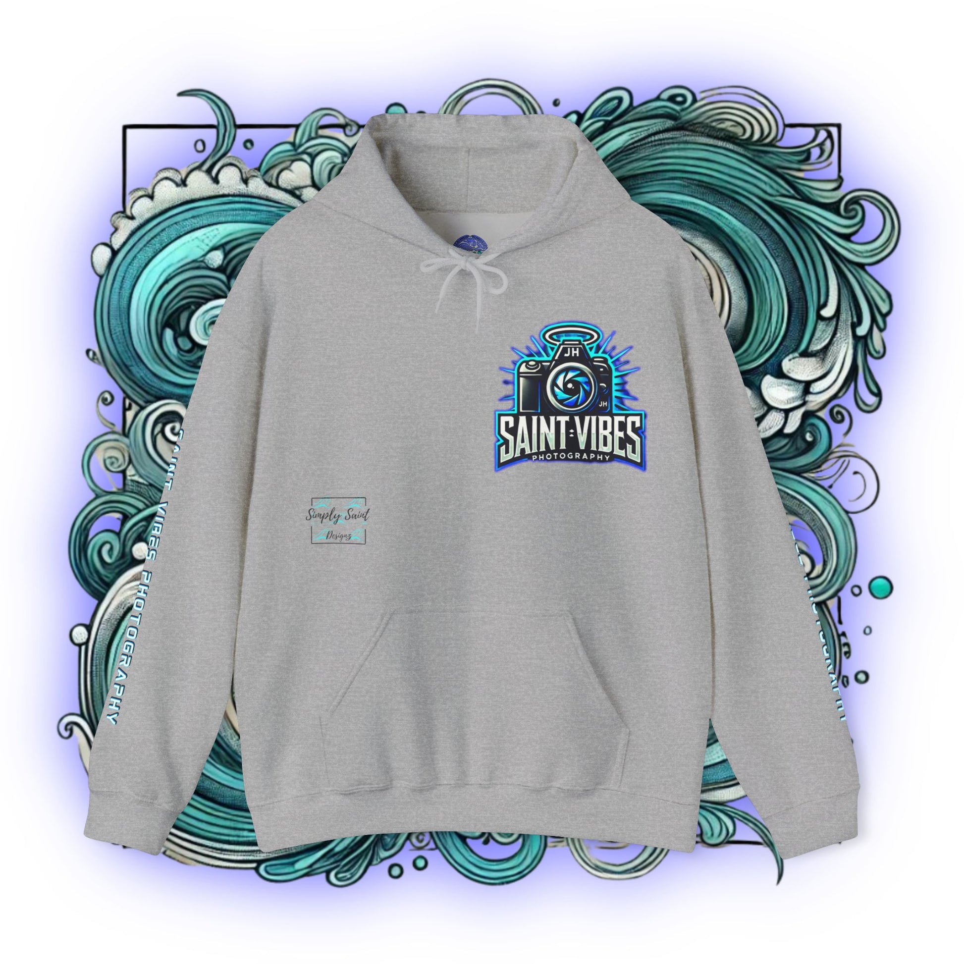 Saint Vibes Photography Heavy Blend Hoodie – product image 2