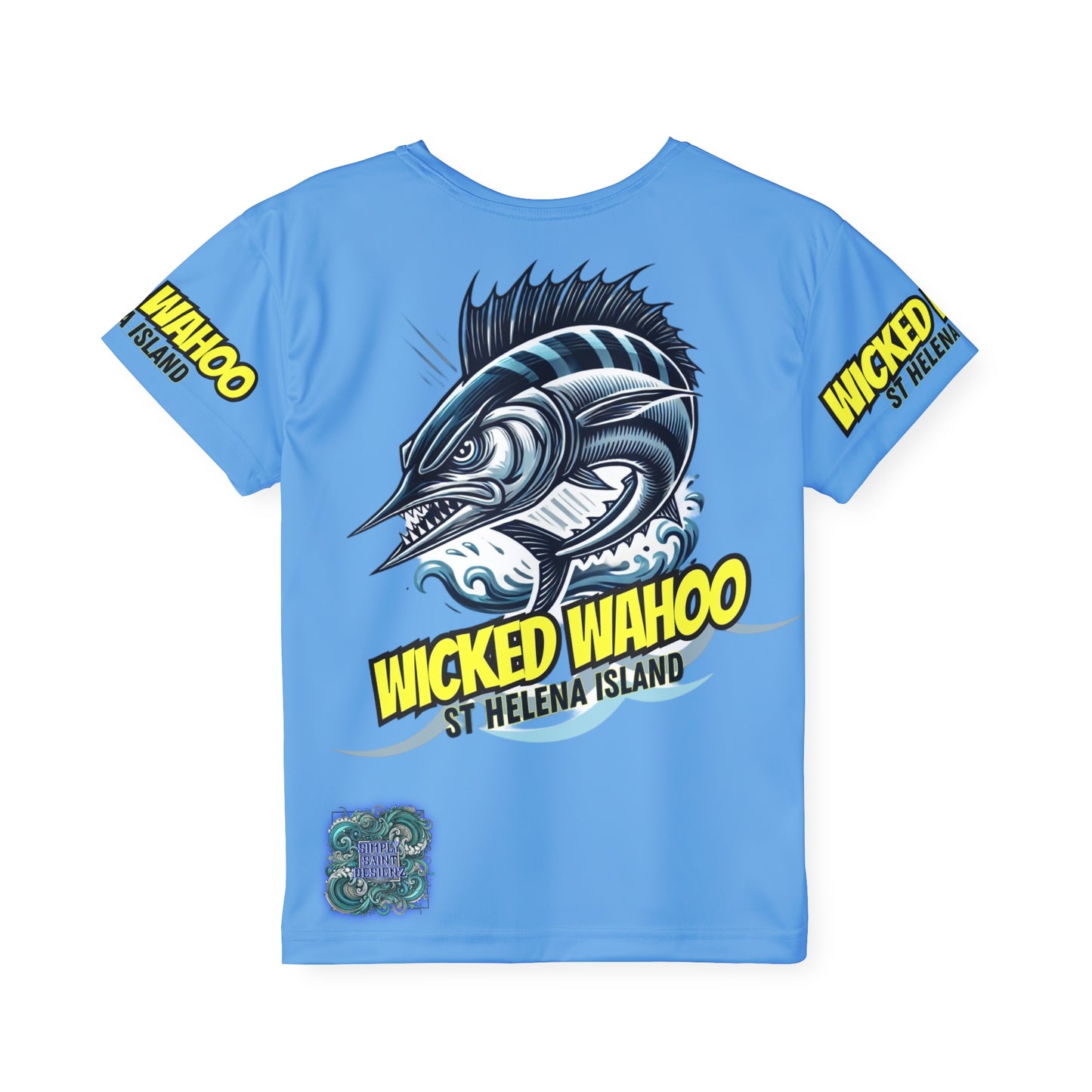 Kids Wicked Wahoo Sports Jersey - Orange – product image 2