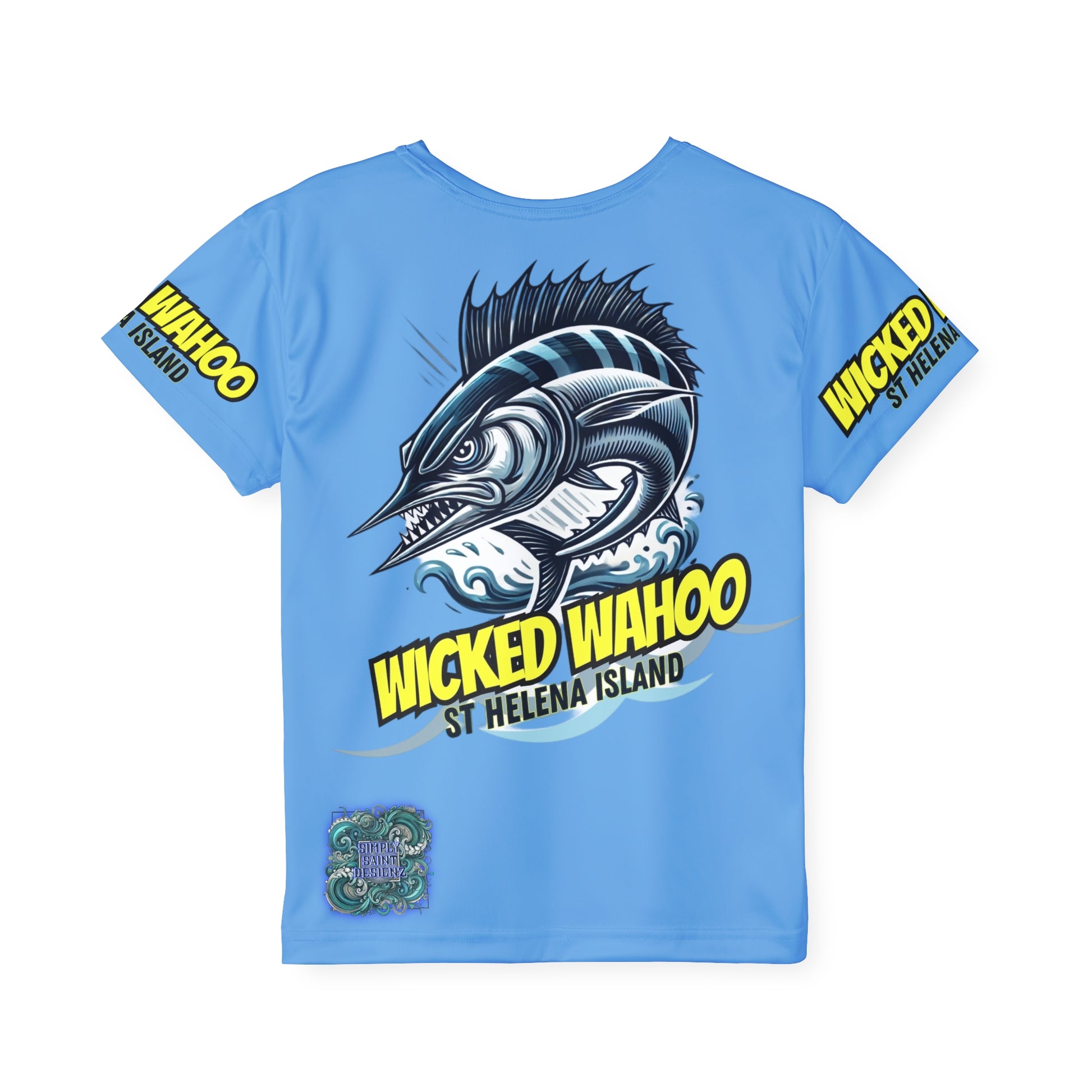 Kids Wicked Wahoo Sports Jersey - Orange – product image 2