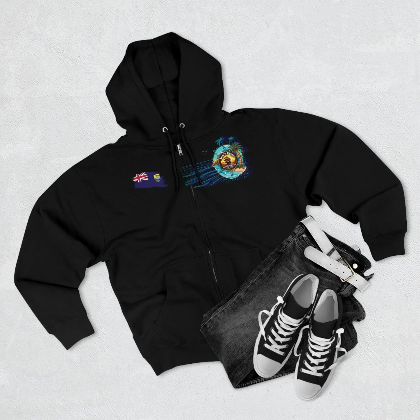 Ann's Place Unisex Zip Hoodie - Simply Saint Designz
