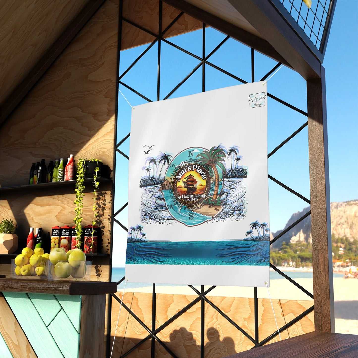 Anns place Matte Banner - Simply Saint Designz